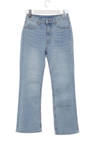 Damskie jeansy H&M Divided, Rozmiar XS, Kolor Niebieski, Cena 66,67 zł