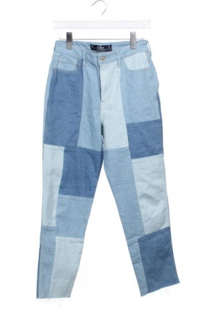 Дамски дънки Hollister, Размер S, Цвят Син, Цена 18,99 лв.