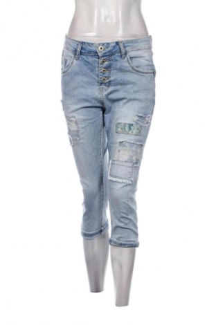 Γυναικείο Τζίν Jewelly, Μέγεθος M, Χρώμα Μπλέ, Τιμή 7,99 €