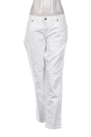 Дамски дънки John Baner, Размер XL, Цвят Бял, Цена 24,99 лв.