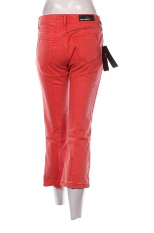 Дамски дънки Karl Lagerfeld, Размер M, Цвят Червен, Цена 209,99 лв.