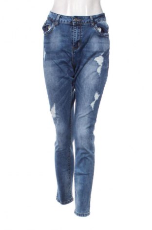 Dámské džíny  M.Sara, Velikost XL, Barva Modrá, Cena  367,00 Kč