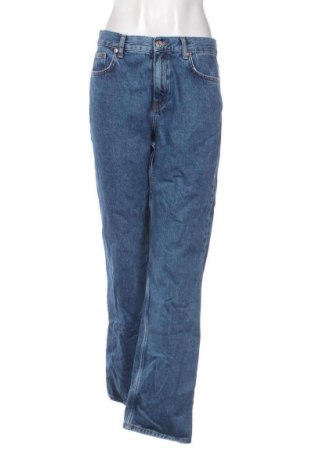 Dámske džínsy  Mango, Veľkosť L, Farba Modrá, Cena  16,95 €