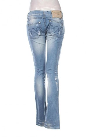 Дамски дънки Met, Размер M, Цвят Син, Цена 67,99 лв.