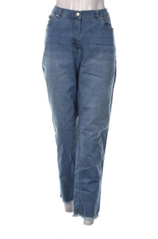 Damskie jeansy Mia Moda, Rozmiar XXL, Kolor Niebieski, Cena 73,99 zł