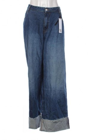 Blugi de femei Noisy May, Mărime 3XL, Culoare Albastru, Preț 235,99 Lei