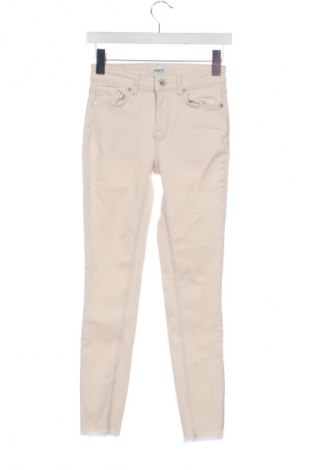Damen Jeans ONLY, Größe XXS, Farbe Ecru, Preis 17,39 €