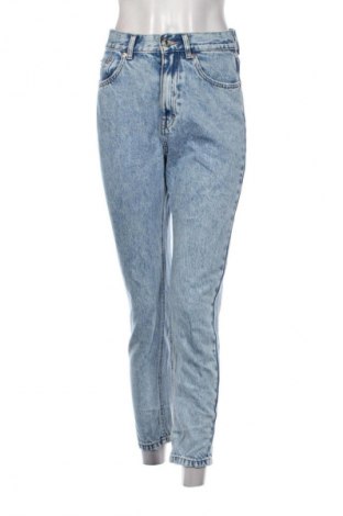 Blugi de femei Pull&Bear, Mărime S, Culoare Albastru, Preț 75,99 Lei