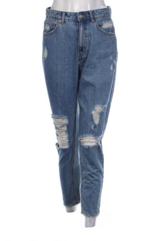 Дамски дънки Pull&Bear, Размер S, Цвят Син, Цена 29,00 лв.