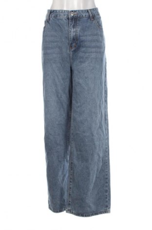 Damskie jeansy SHEIN, Rozmiar XXL, Kolor Niebieski, Cena 73,99 zł