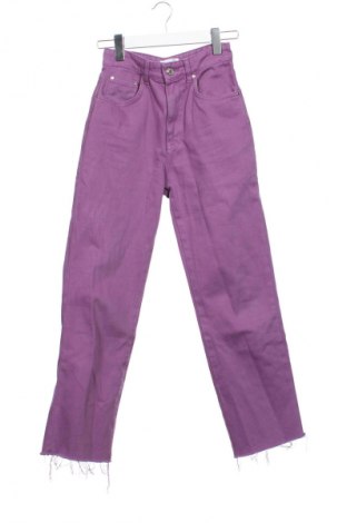 Dámské džíny  Stradivarius, Velikost XS, Barva Fialová, Cena  339,00 Kč