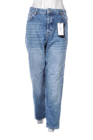 Дамски дънки Stradivarius, Размер XL, Цвят Син, Цена 25,99 лв.