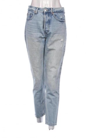 Damskie jeansy Stradivarius, Rozmiar S, Kolor Niebieski, Cena 66,67 zł