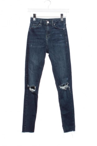 Damen Jeans Topshop Moto, Größe XS, Farbe Blau, Preis 9,99 €