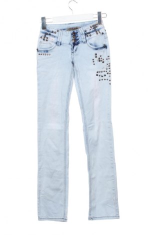 Γυναικείο Τζίν Unbranded, Μέγεθος XXS, Χρώμα Μπλέ, Τιμή 14,83 €