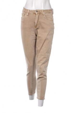 Damskie jeansy Unbranded, Rozmiar M, Kolor Beżowy, Cena 66,67 zł
