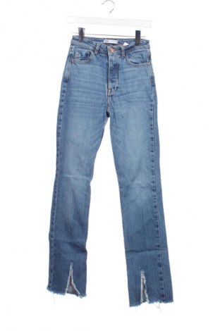 Dámske džínsy  Zara, Veľkosť XS, Farba Modrá, Cena  13,81 €
