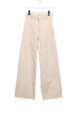 Γυναικείο Τζίν Zara, Μέγεθος XS, Χρώμα  Μπέζ, Τιμή 12,99 €