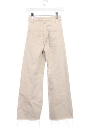 Γυναικείο Τζίν Zara, Μέγεθος XS, Χρώμα  Μπέζ, Τιμή 12,99 €