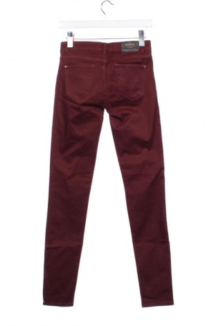 Dámské džíny  Zara, Velikost S, Barva Červená, Cena  349,00 Kč