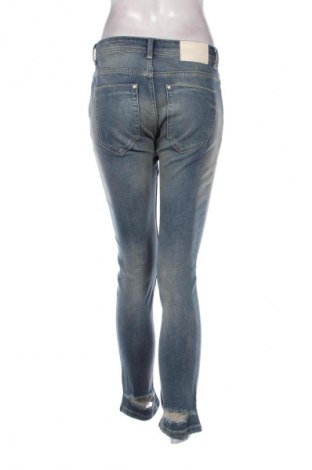 Damskie jeansy Zara, Rozmiar S, Kolor Niebieski, Cena 62,11 zł