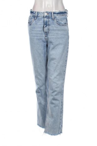 Blugi de femei Zara, Mărime L, Culoare Albastru, Preț 113,99 Lei
