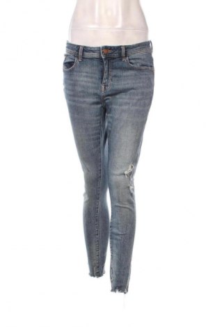 Blugi de femei Zara, Mărime M, Culoare Albastru, Preț 98,99 Lei