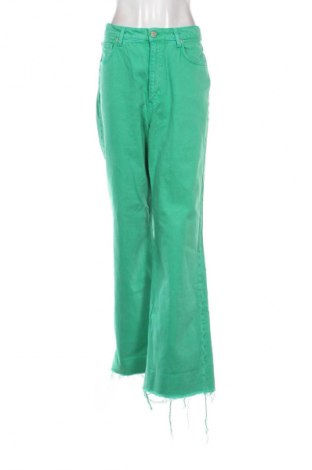 Γυναικείο Τζίν Zara, Μέγεθος XL, Χρώμα Πράσινο, Τιμή 13,80 €