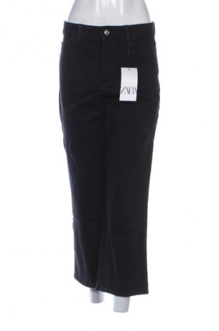 Дамски дънки Zara, Размер M, Цвят Черен, Цена 56,99 лв.