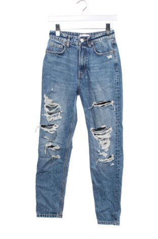 Γυναικείο Τζίν Zara, Μέγεθος XS, Χρώμα Μπλέ, Τιμή 19,99 €
