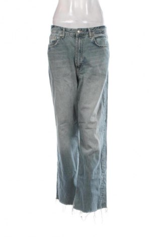 Dámske džínsy  Zara, Veľkosť L, Farba Modrá, Cena  21,95 €