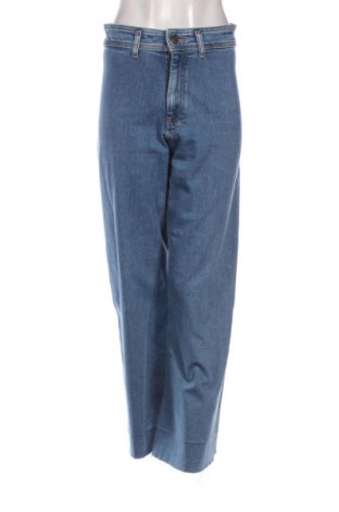 Damskie jeansy Zara, Rozmiar M, Kolor Niebieski, Cena 62,92 zł