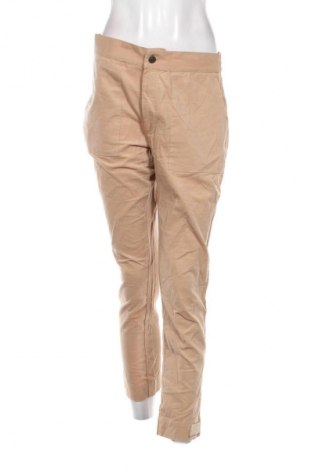 Γυναικείο κοτλέ παντελόνι Cartoon, Μέγεθος L, Χρώμα  Μπέζ, Τιμή 11,99 €