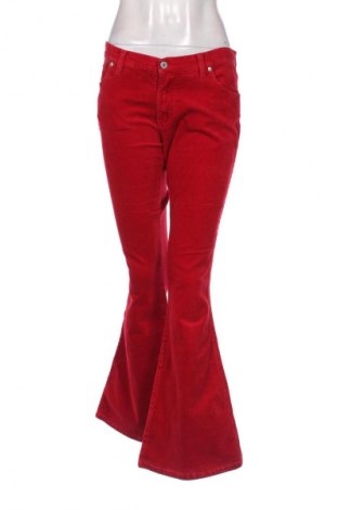 Γυναικείο κοτλέ παντελόνι Cons Jeans, Μέγεθος L, Χρώμα Κόκκινο, Τιμή 12,99 €