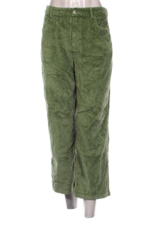 Γυναικείο κοτλέ παντελόνι S.Oliver, Μέγεθος M, Χρώμα Πράσινο, Τιμή 11,99 €