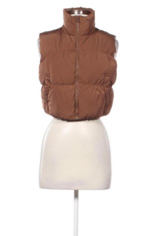 Damenweste H&M Divided, Größe XS, Farbe Braun, Preis 24,55 €