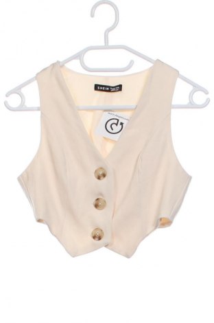 Dámská vesta  SHEIN, Velikost XXS, Barva Krémová, Cena  304,00 Kč