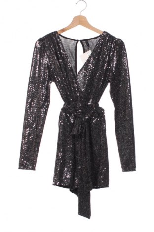 Damski krótki kombinezon Amisu, Rozmiar XXS, Kolor Czarny, Cena 89,66 zł