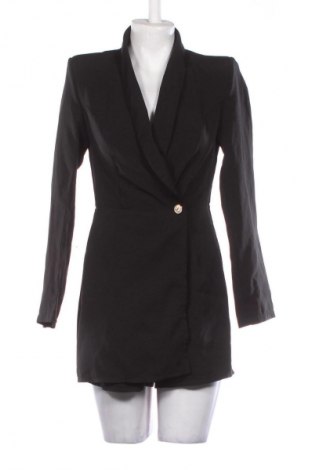 Дамски къс гащеризон Amisu, Размер M, Цвят Черен, Цена 21,99 лв.