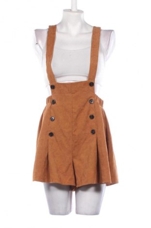 Kurzer Damenoverall SHEIN, Größe M, Farbe Braun, Preis € 11,99