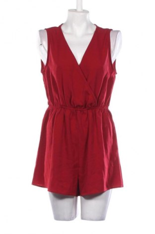 Women's short jumpsuit SHEIN, Μέγεθος L, Χρώμα Κόκκινο, Τιμή 14,99 €