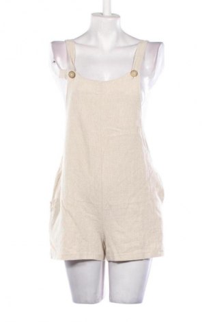 Dámská krátká kombinéza  Stradivarius, Velikost L, Barva Béžová, Cena  419,00 Kč