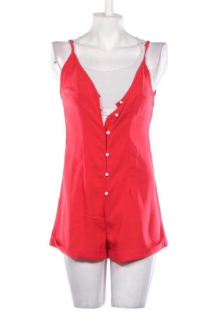 Дамски къс гащеризон Unbranded, Размер S, Цвят Червен, Цена 20,26 лв.