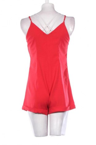 Дамски къс гащеризон Unbranded, Размер S, Цвят Червен, Цена 20,26 лв.