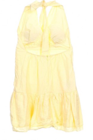 Дамски къс гащеризон Unbranded, Размер XXS, Цвят Жълт, Цена 39,10 лв.