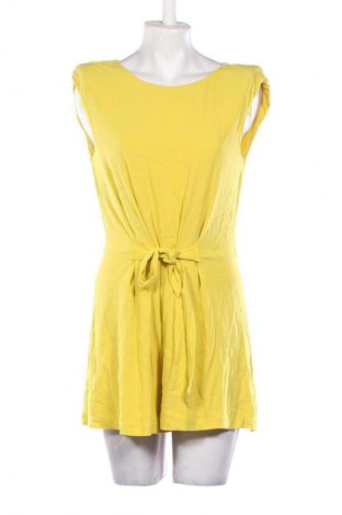Salopetă scurtă de damă Zara, Mărime M, Culoare Galben, Preț 89,99 Lei