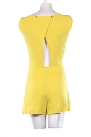 Salopetă scurtă de damă Zara, Mărime M, Culoare Galben, Preț 89,99 Lei