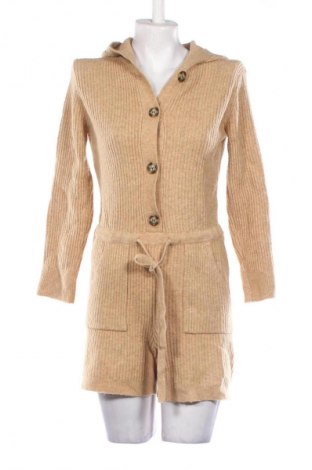 Дамски къс гащеризон Zara, Размер S, Цвят Кафяв, Цена 30,99 лв.