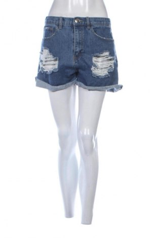 Pantaloni scurți de femei Forever 21, Mărime L, Culoare Albastru, Preț 52,63 Lei