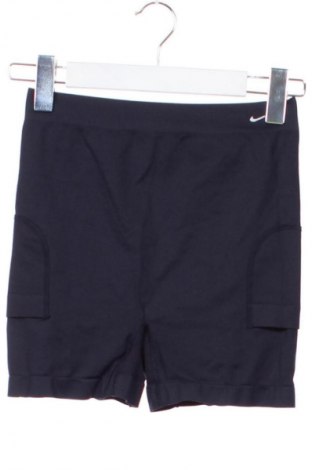 Дамски къс панталон Nike, Размер XXS, Цвят Син, Цена 34,00 лв.